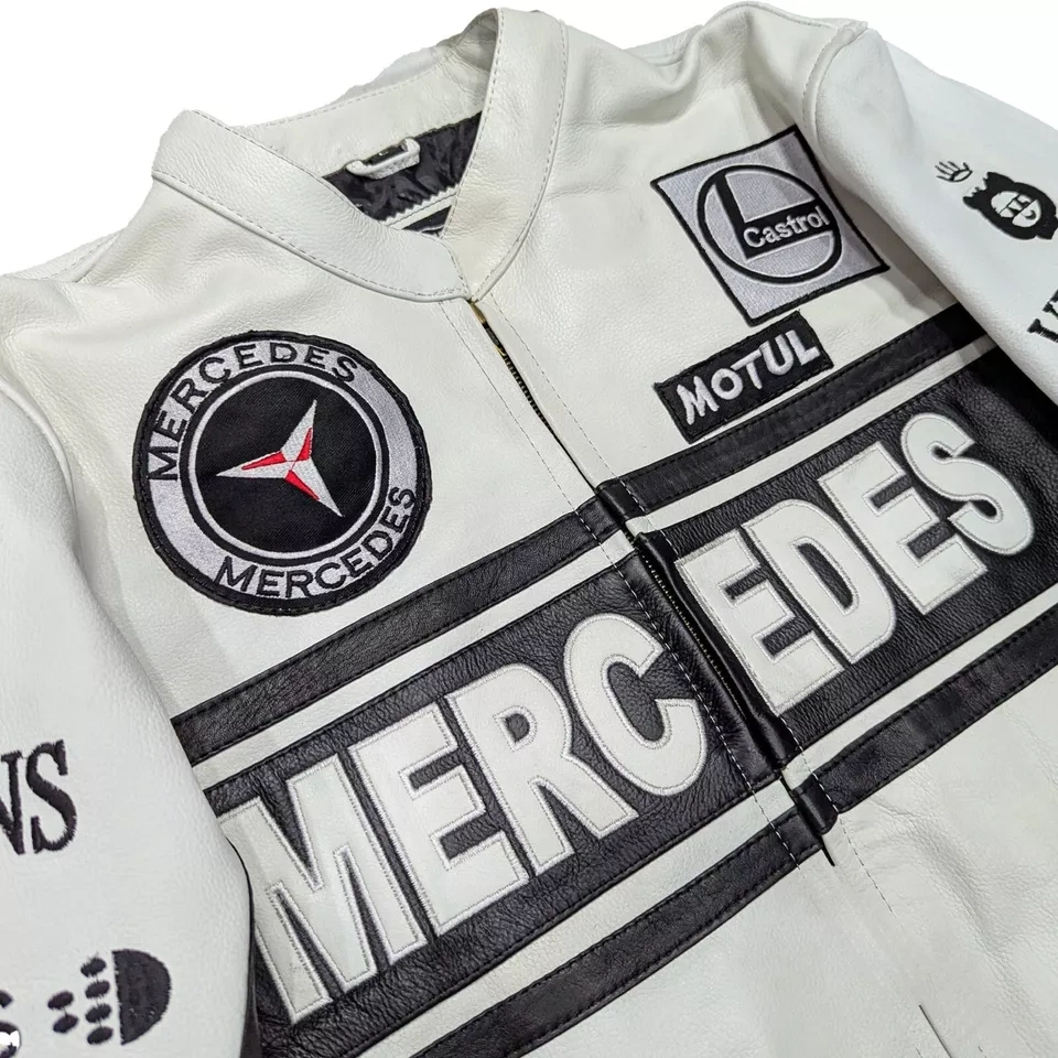 Kožená Moto Bunda Mercedes - Benz Osobne Aj Poštou