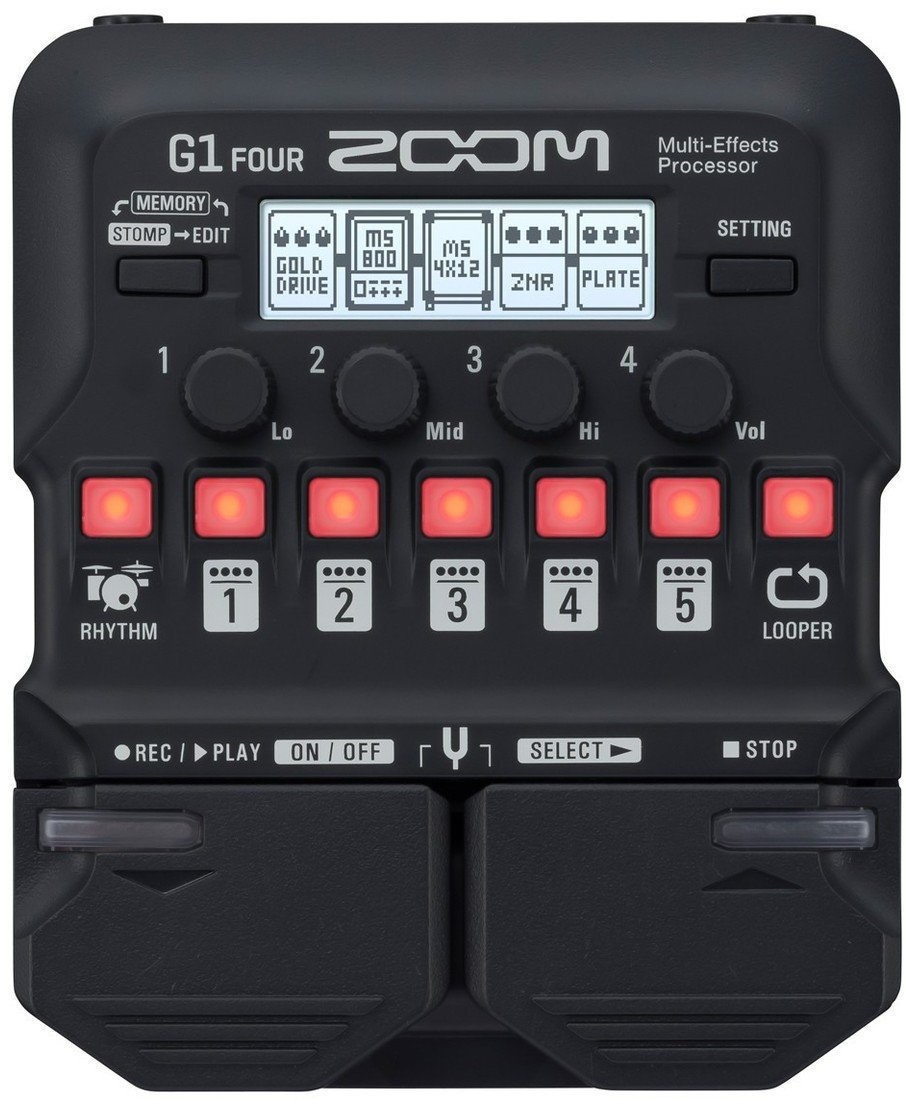 Gitarový multiefekt Zoom G1Four
