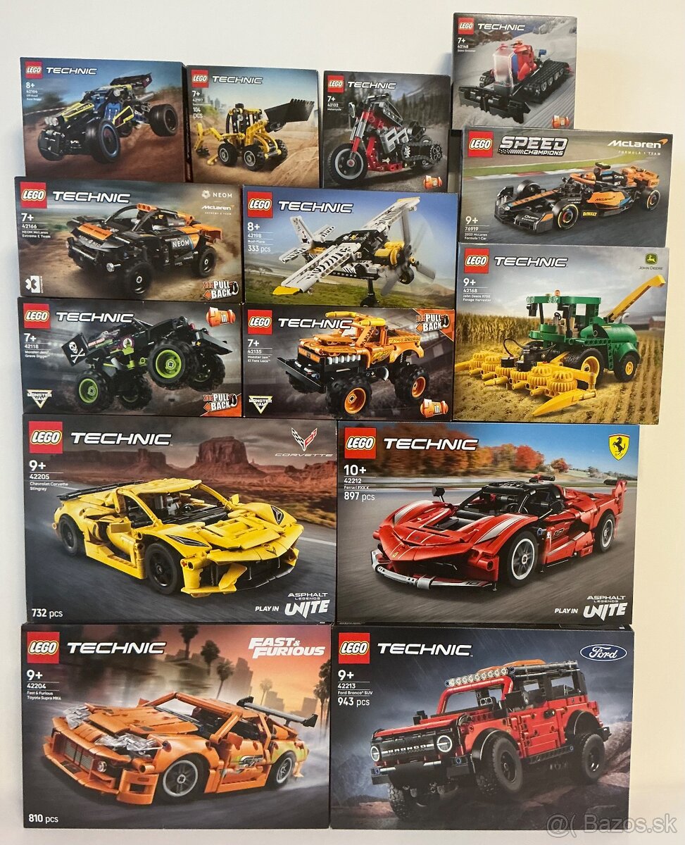 Lego Technic - nové, nerozbalené
