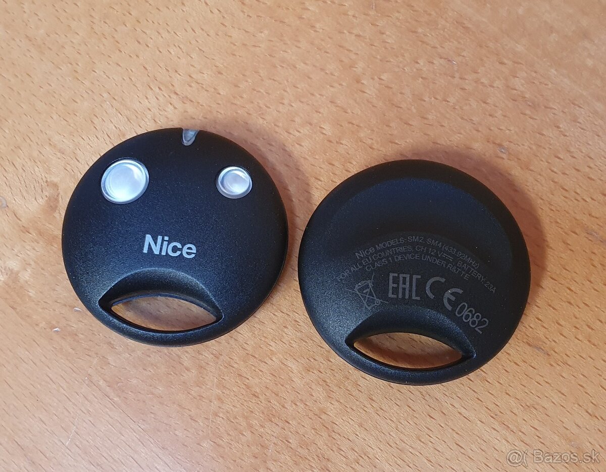 NICE Smilo SM2 SM4 kompatibilný kľúč, diaľkové