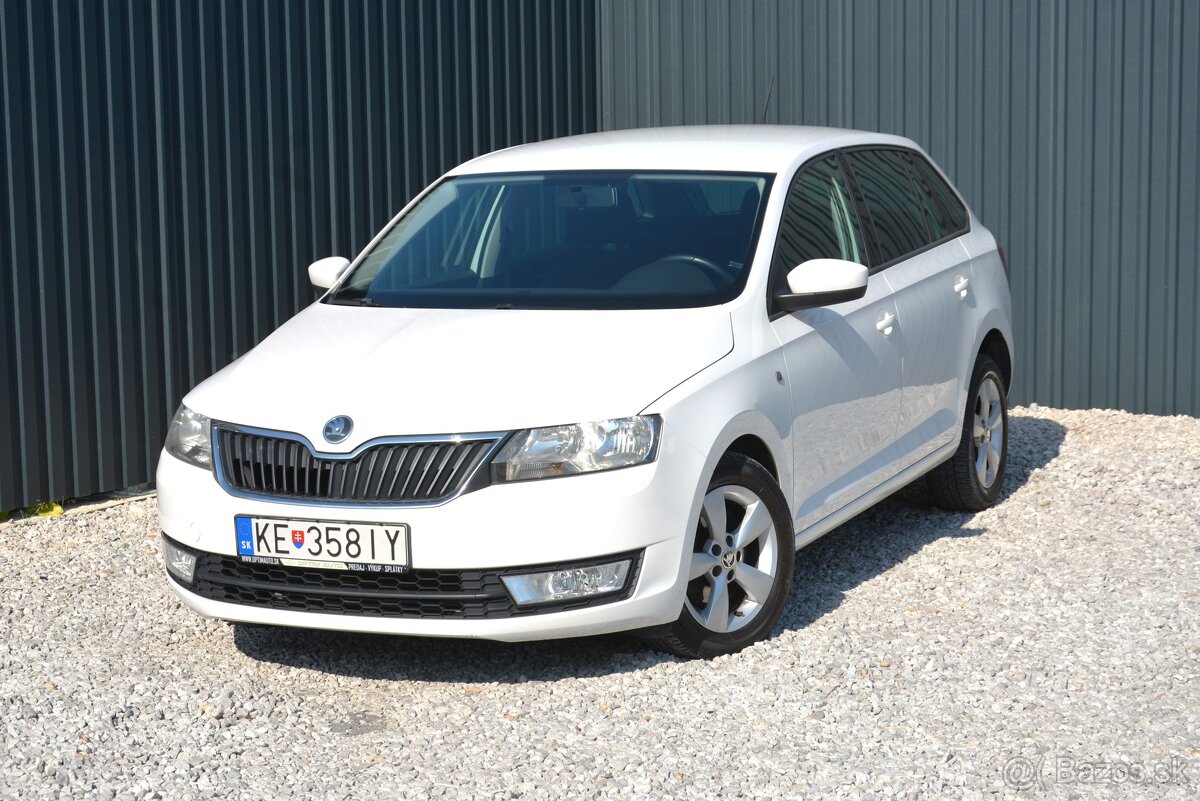 Škoda Rapid Spaceback 1.60 TDi DSG, SR voz, Po rozvodoch