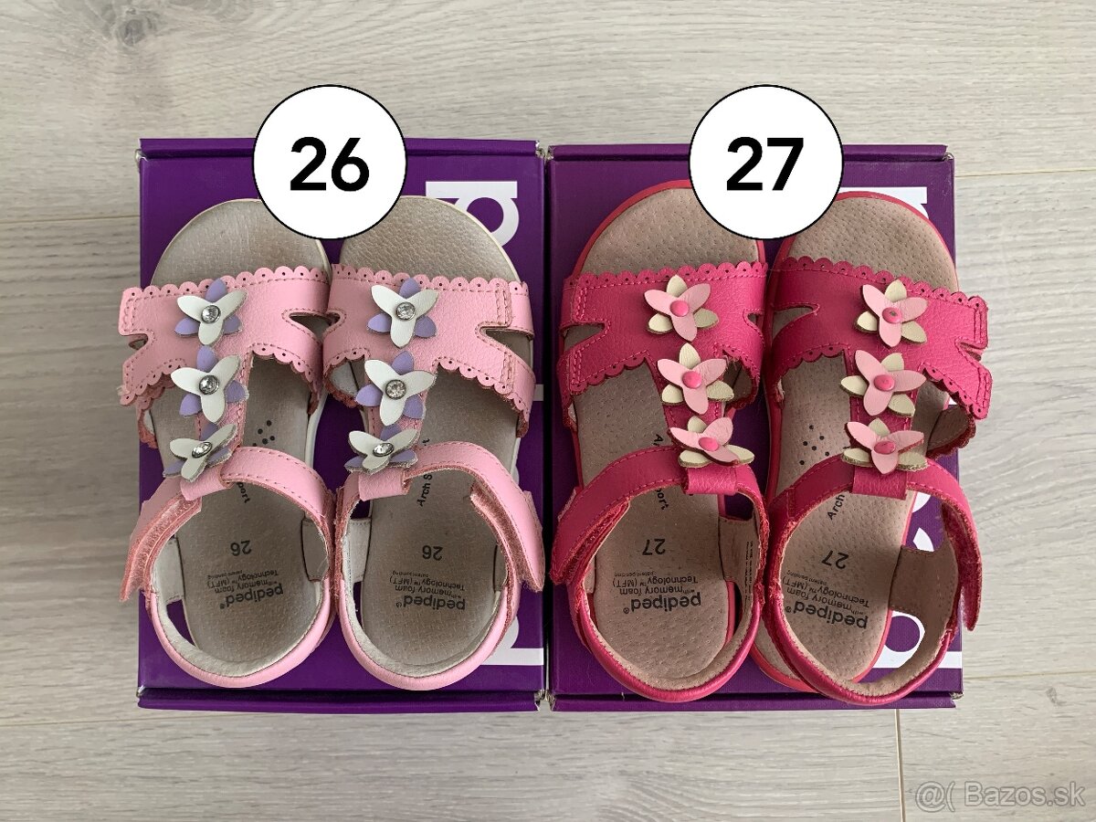 Detské sandále zn. Pediped veľ. 26 a 27
