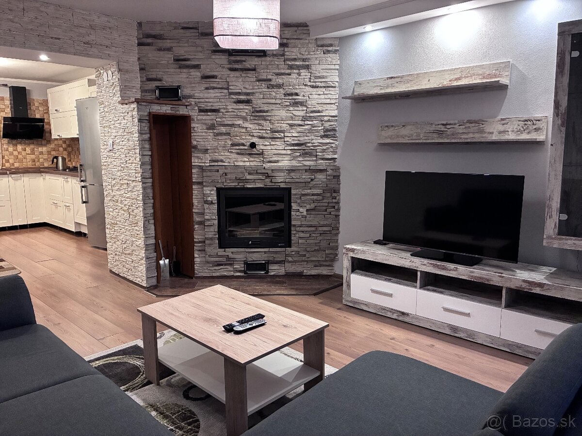 Prenajmem 2-izbovy velmi prijemny byt s krbom