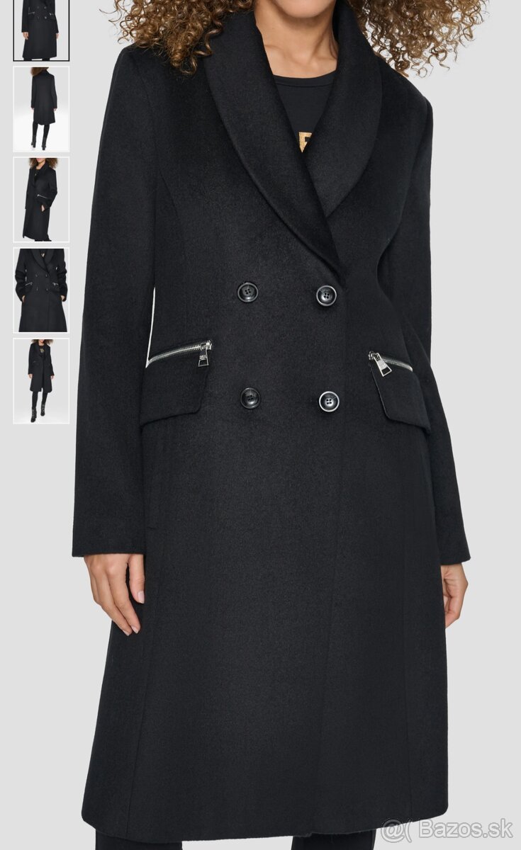 Karl Lagerfeld M kabát čierny originál