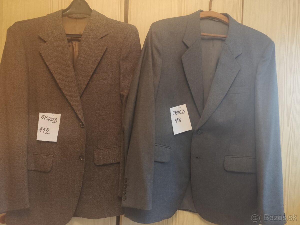 Pánske saká, nohavice