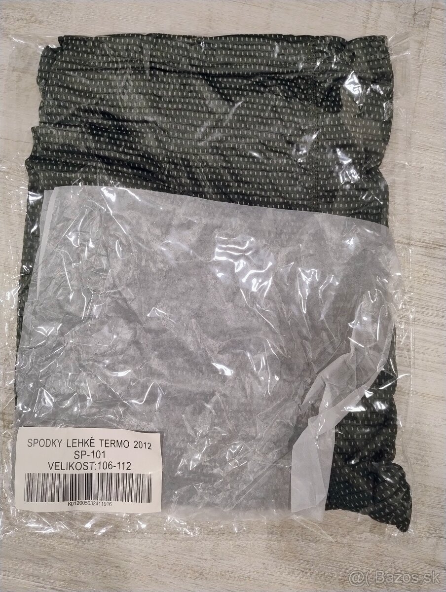 Vojenské termo prádlo