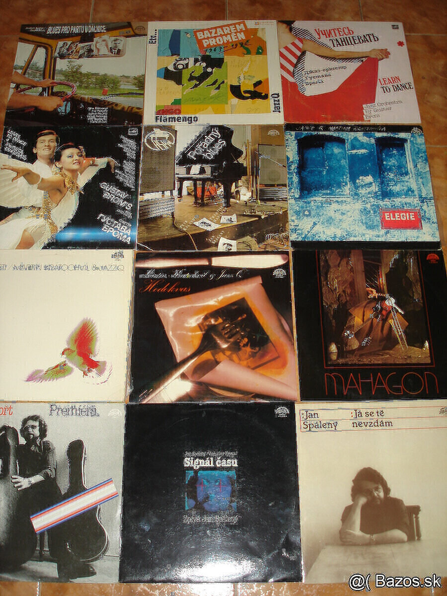 predám československé LP platne jazz,blues,swing