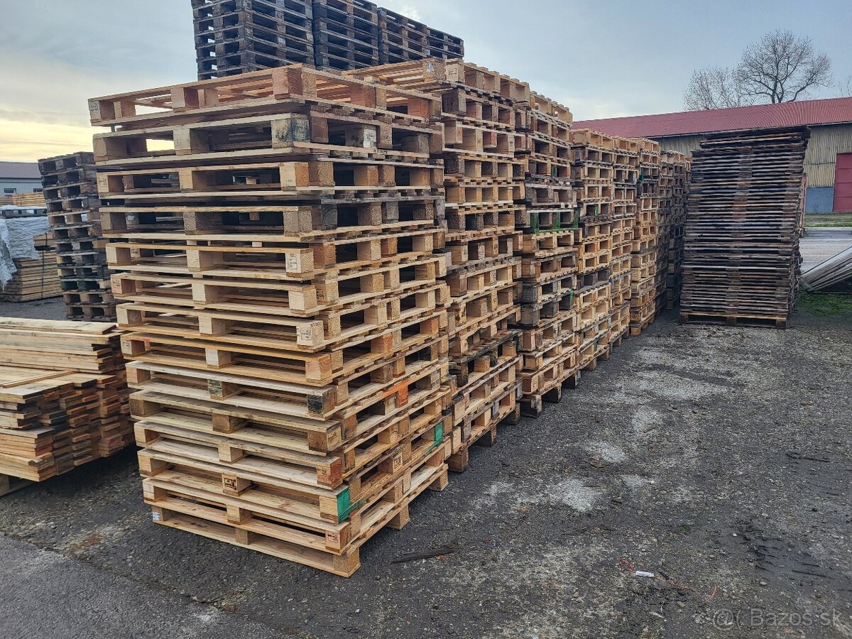 Palety 120x100 použité dobre