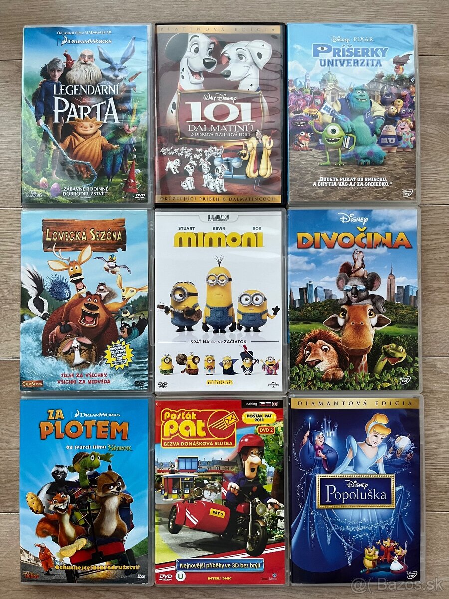 FILMY A ROZPRAVKY NA DVD