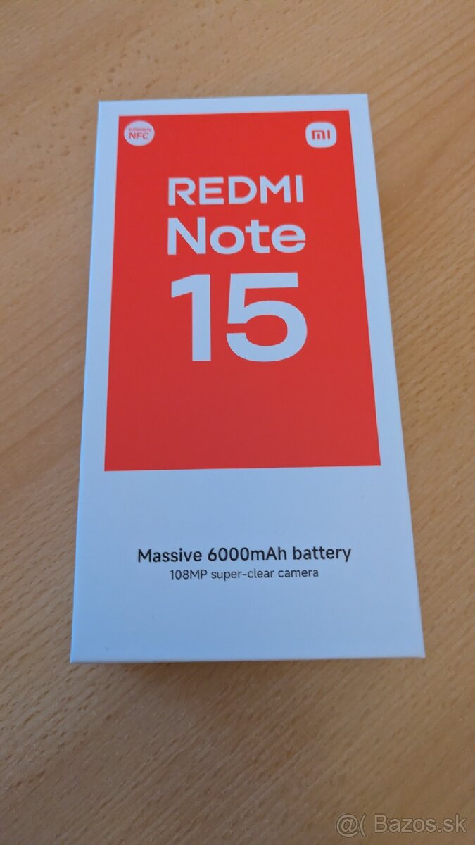 Xiaomi redmi note 15 6g/128GB