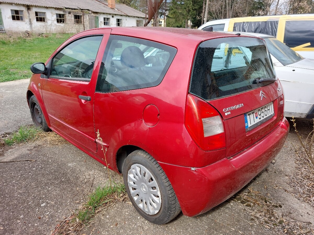 Citroen C2 hdi klima v celku na ND