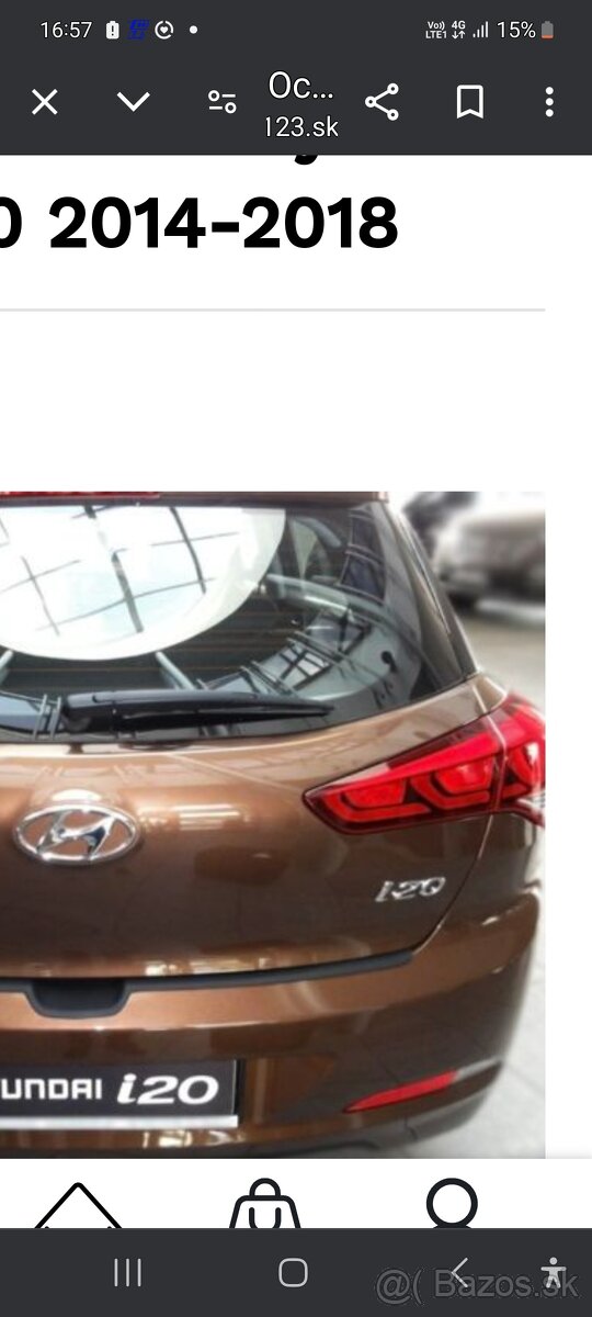 Hyundai I 20 ll PZ svetlo vnútorné (5-te dvere)