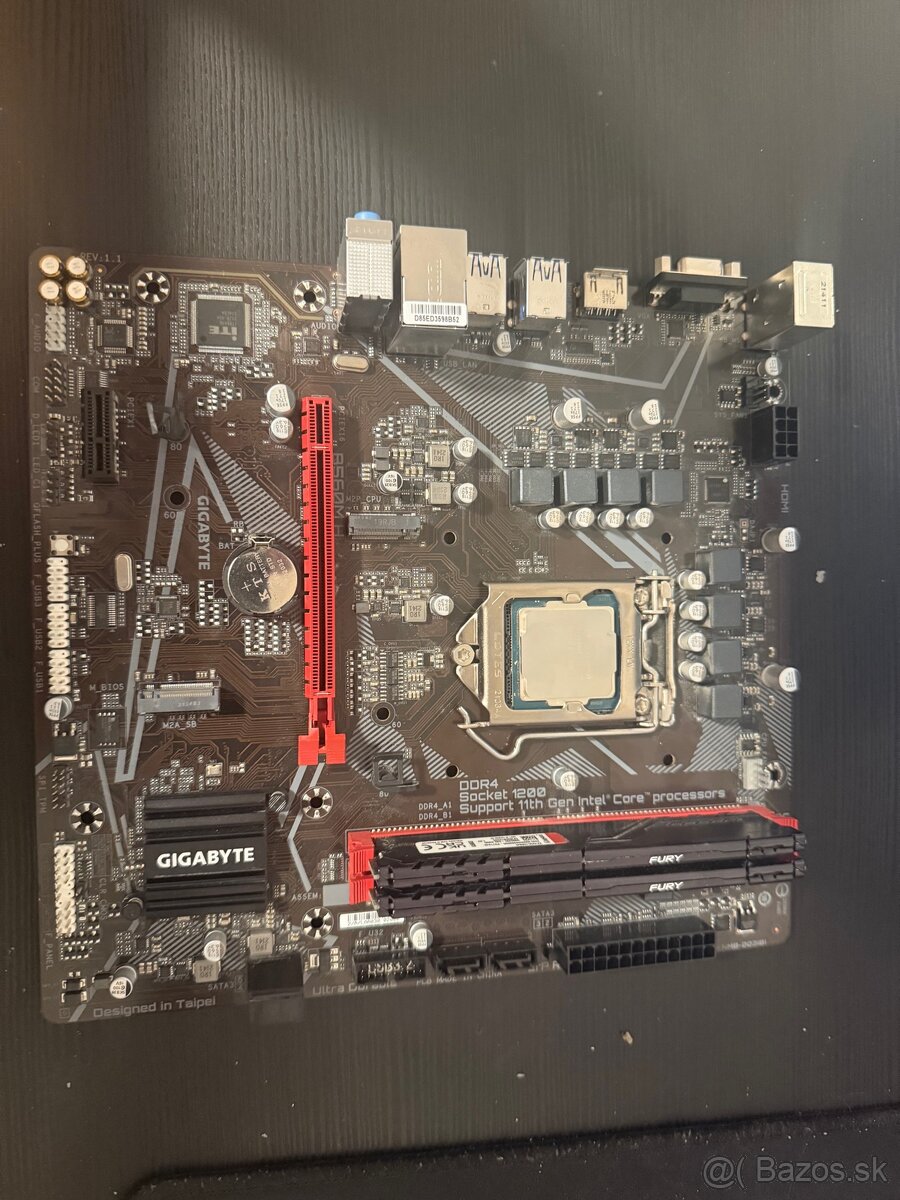 i5-10400F + 16GB DDR4 + b560m H – herný set