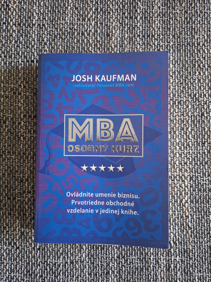 Predám skoro novú knihu Osobný kurz MBA