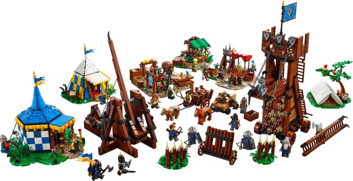 LEGO Bricklink 910045: Obliehací tábor