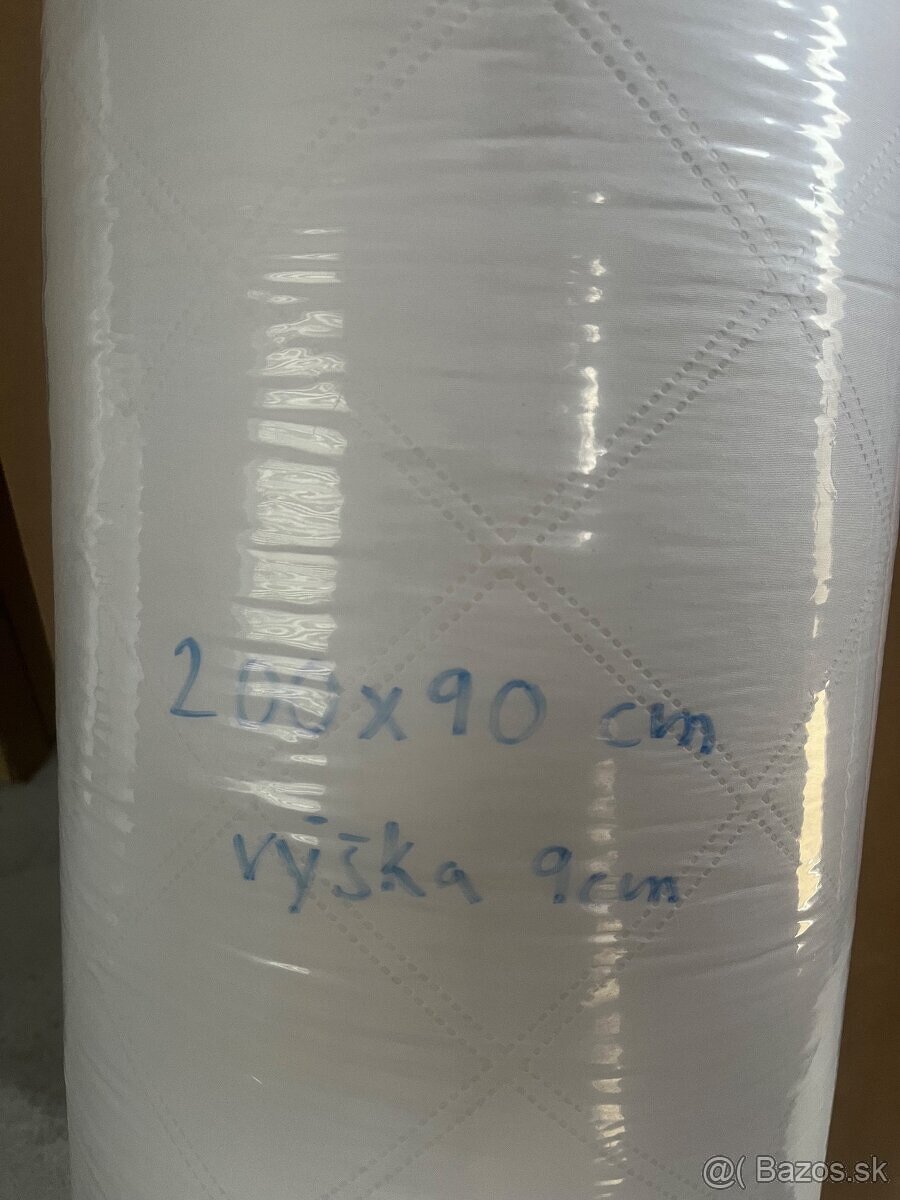 nový matrac 200x90 cm (nerozbalený) / 2 kusy