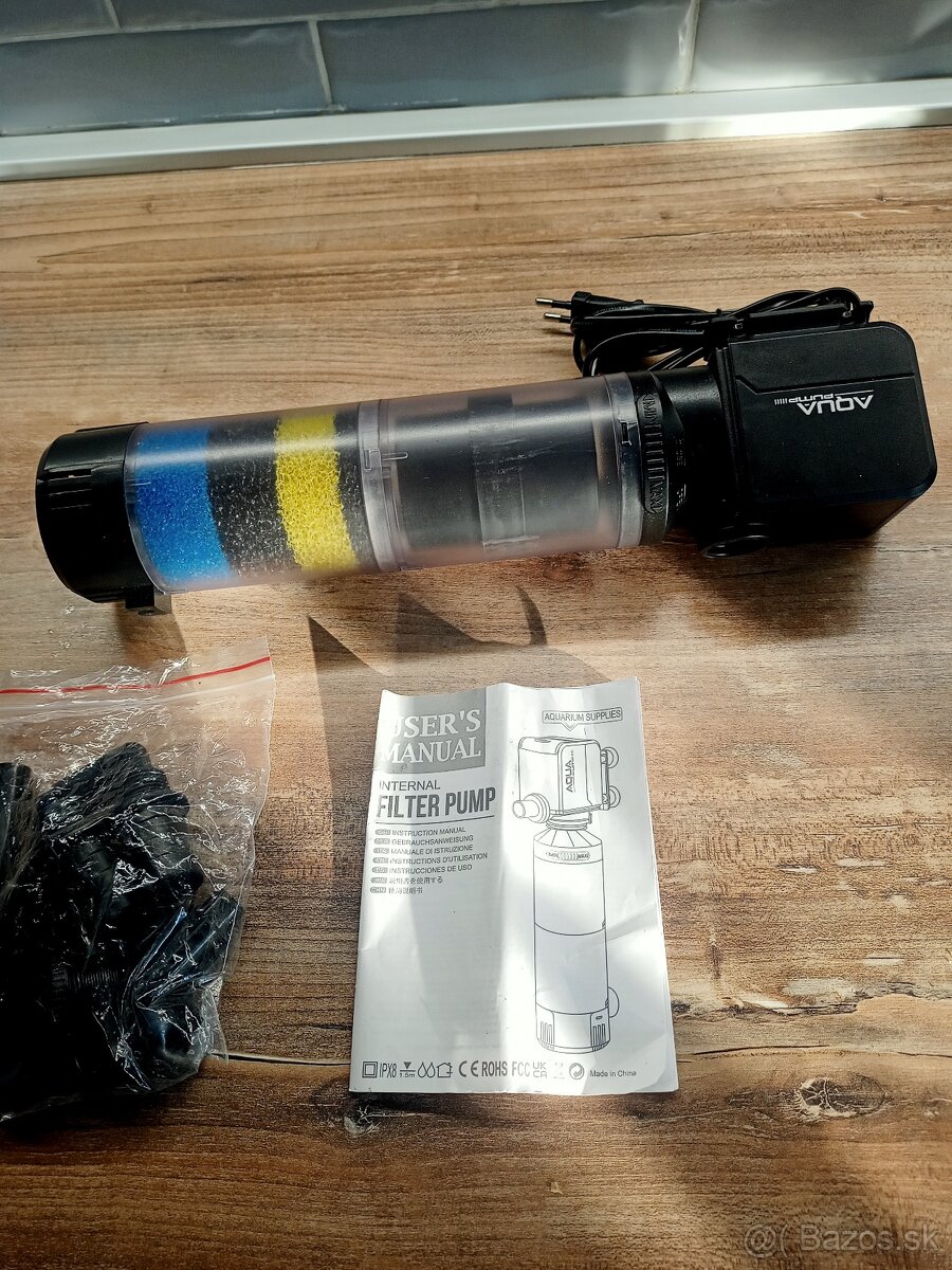 akvarijny filter omeco novy 12 eur