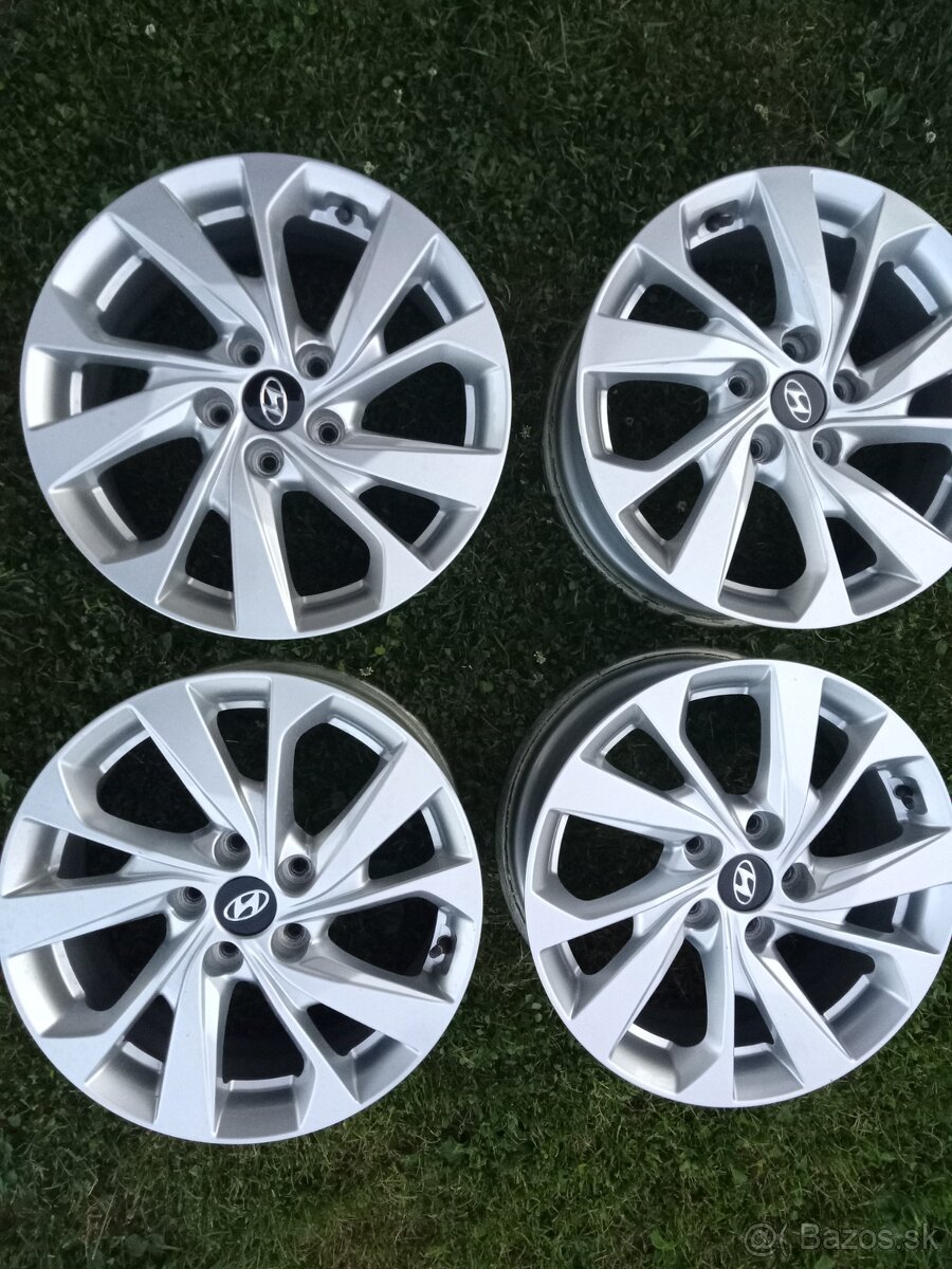 Hyundai, Kia 17"originálne hliníkové disky