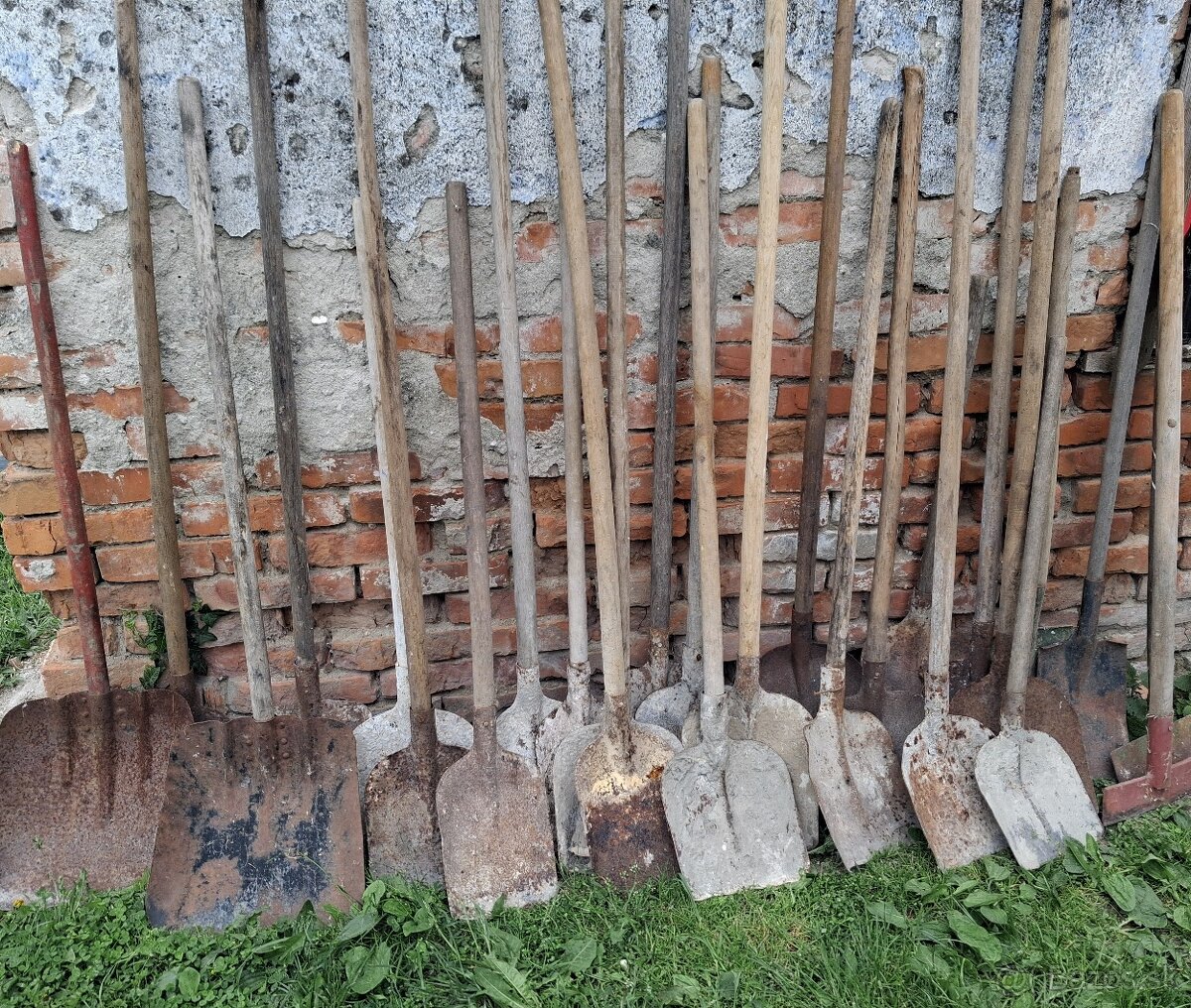 Lopaty + ďaľšie náradie