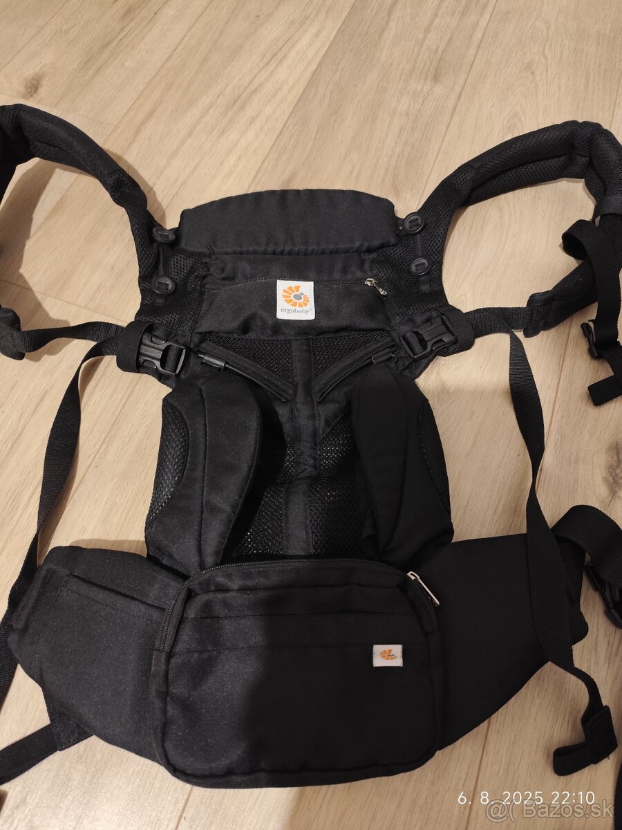 Predám nosič Ergobaby 360 cool air onyx black