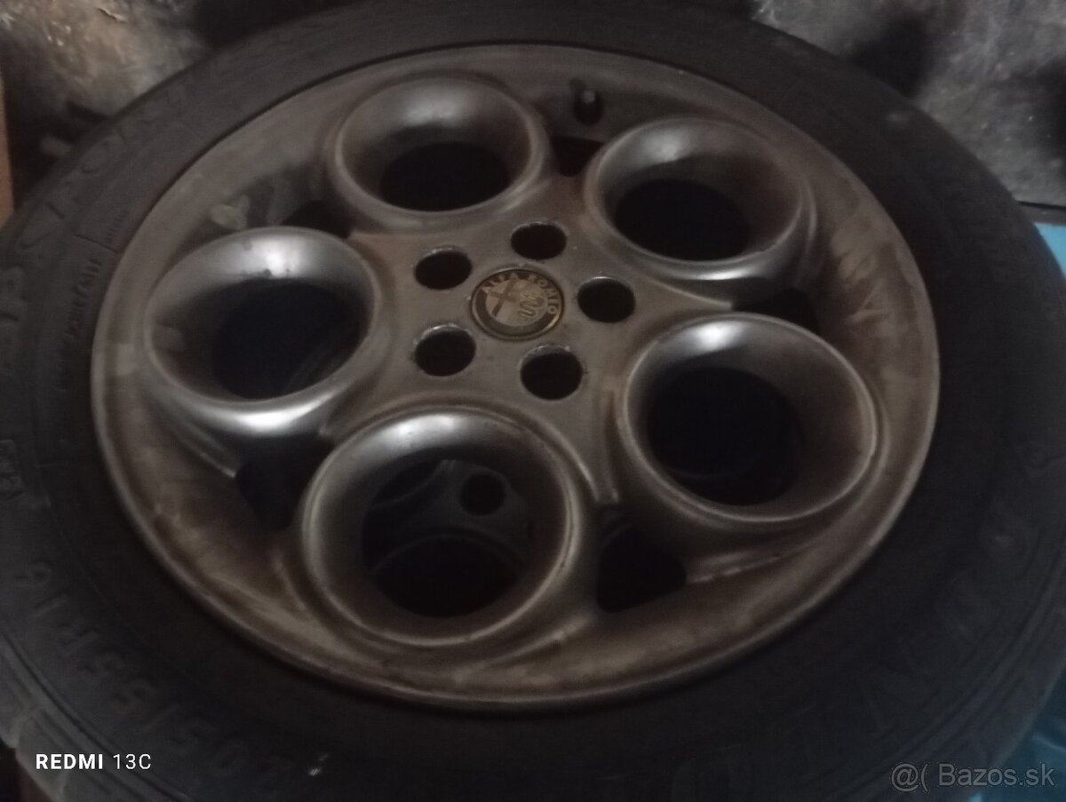 Hliníkové disky alfa Romeo