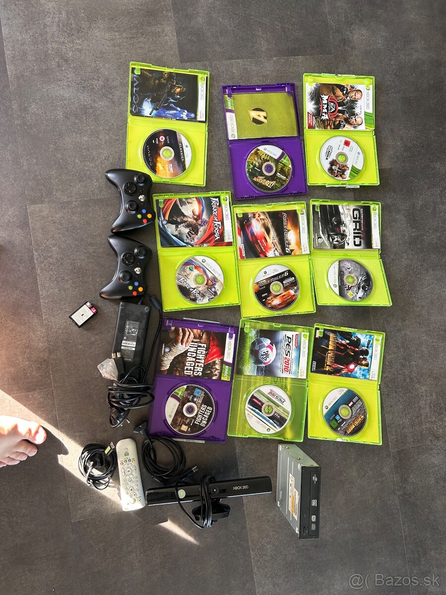 x360 komponenty