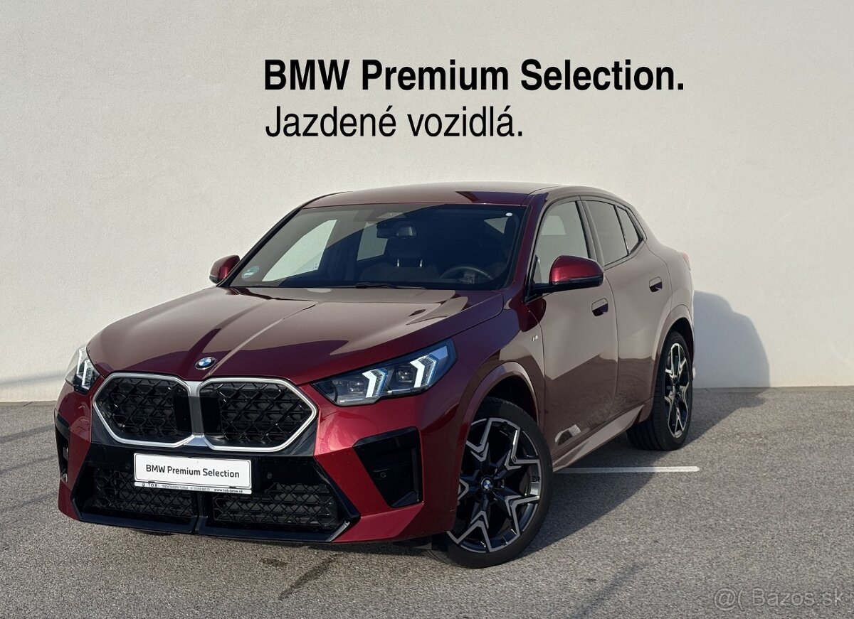 BMW X2 sDrive18d Fire Red Metallic