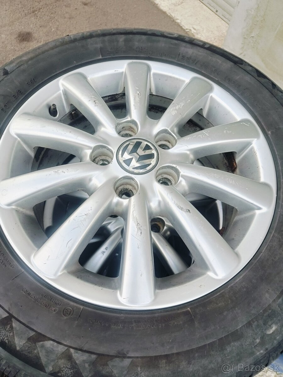 225/60/16 zimné 6mm 5x112