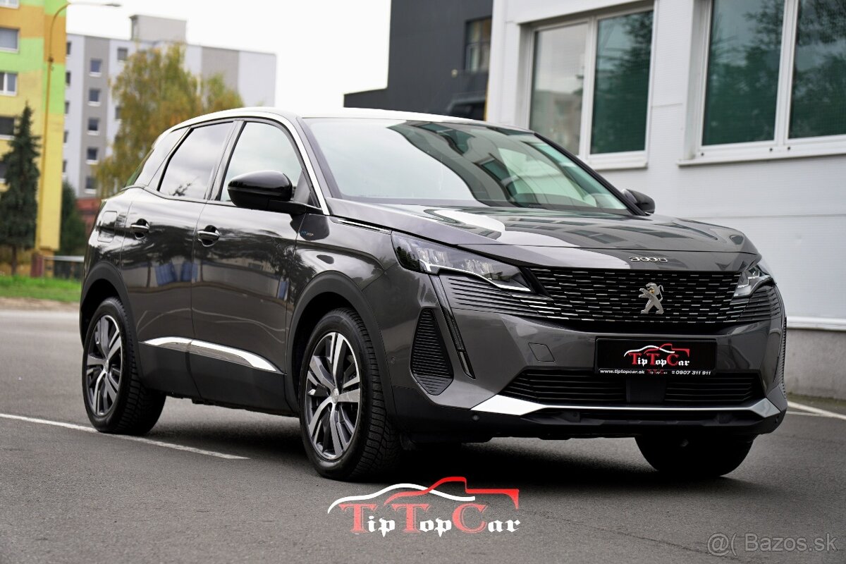⏩ Peugeot 3008 1.6 Hybrid 225k Allure A/T – TOP STAV – DPH