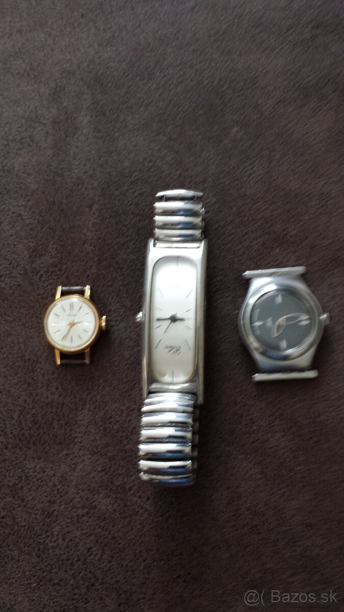 Hodinky pre zberateľa 3 ks