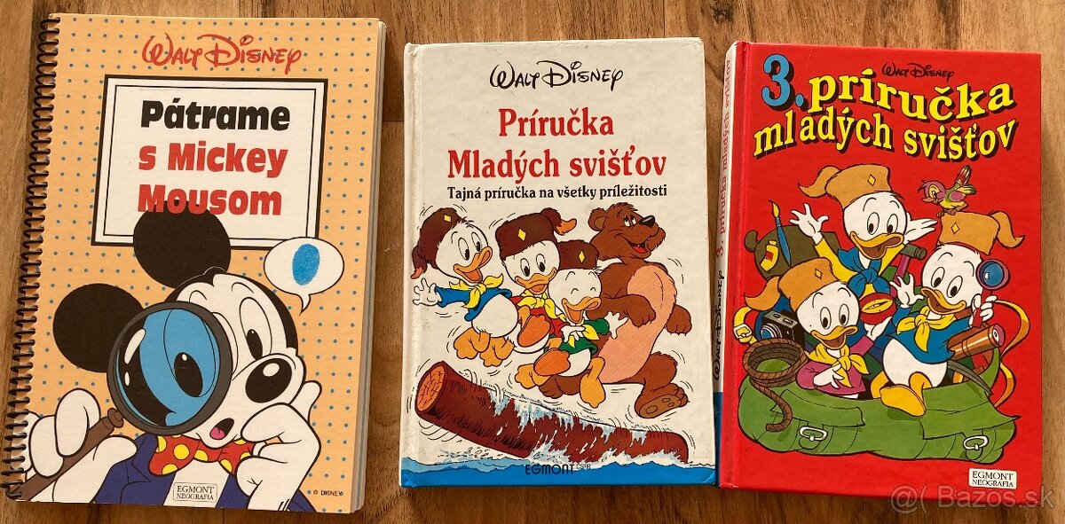 Walt Disney knihy - príručka mladých svišťov