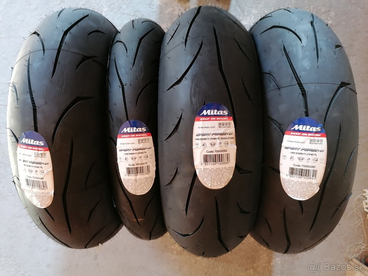 MITAS SportForce+ EV 120 + 180 190