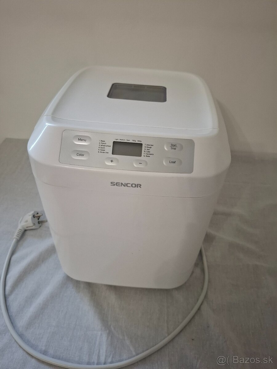 Predám domácu pekáreň SENCOR – výborný stav