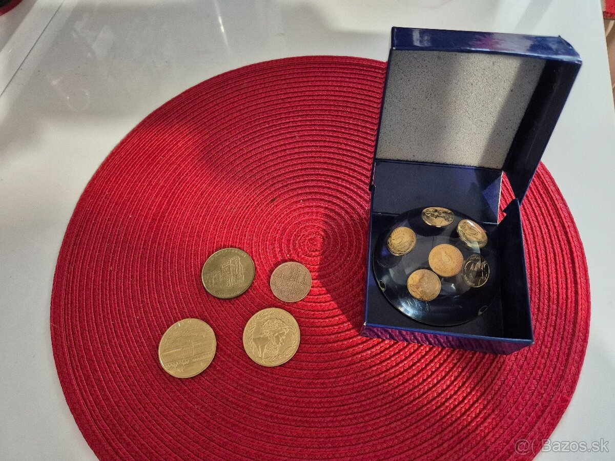 Predám francúzske pamätné mince a žetóny