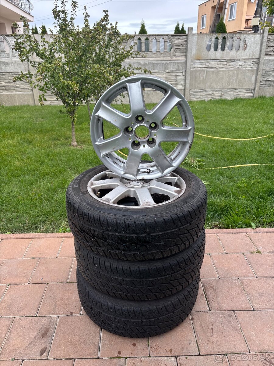 Rial 5x100 R15 + pneumatiky 195/55 R15
