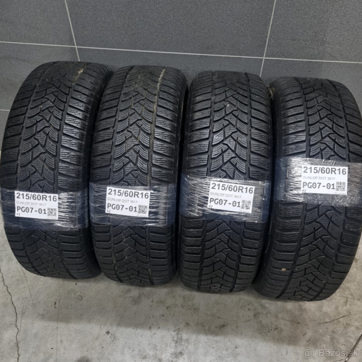 Zimné pneumatiky 215/60 R16 DUNLOP