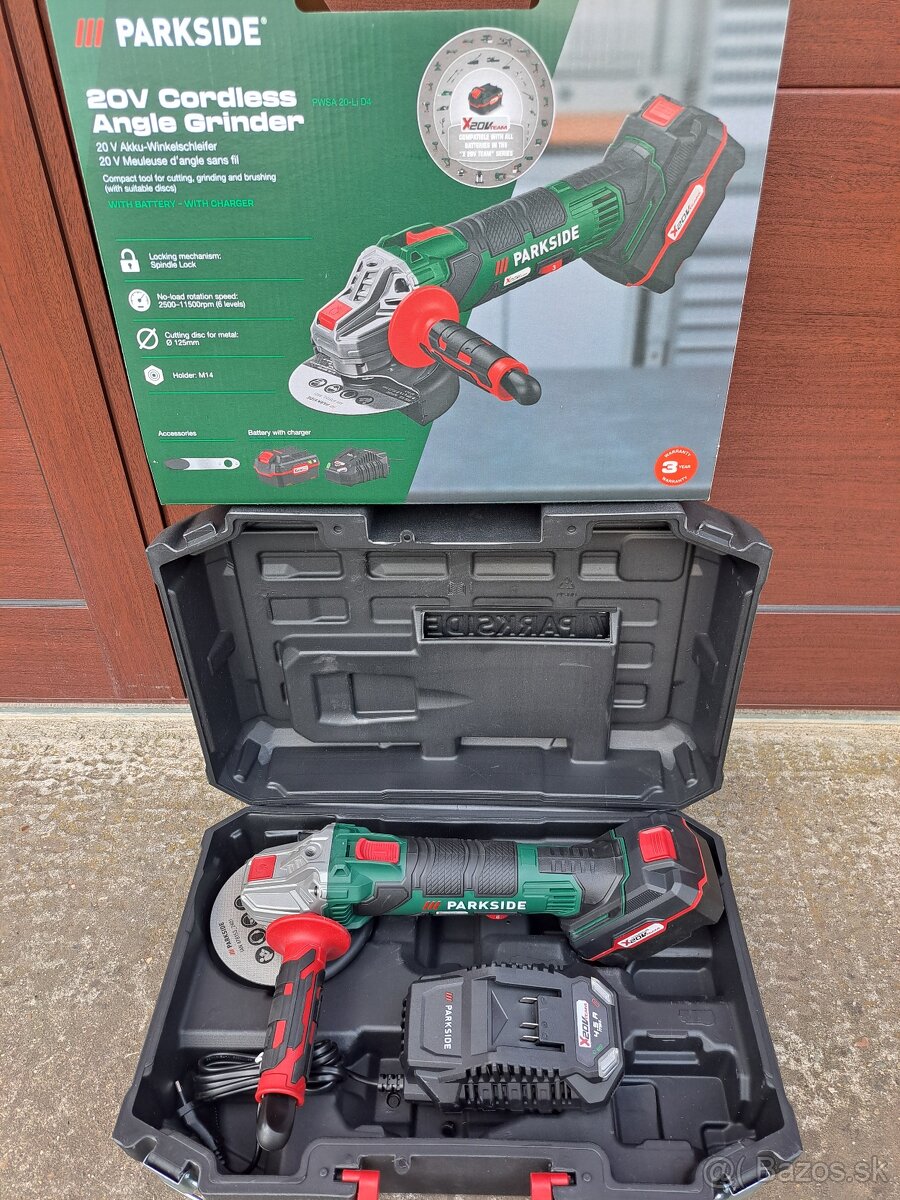 Aku karbína/brúska parkside