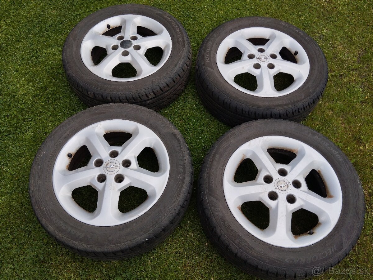 Predám elektróny R16 5x110+pneumatiky.