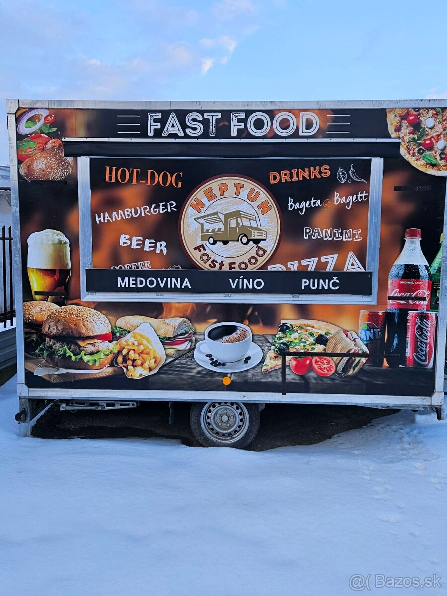 Pojazdný bufet-Gastro predajňa