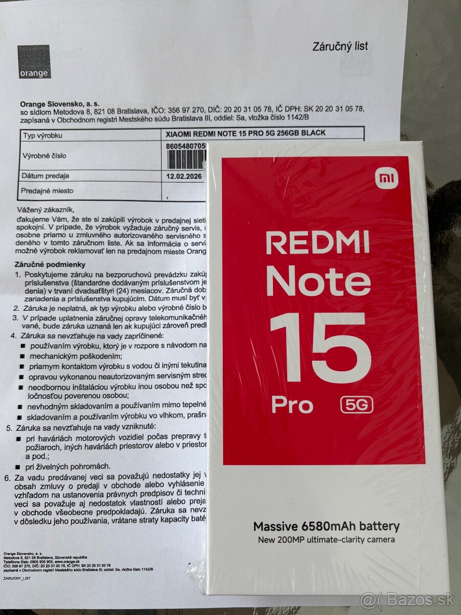Xiaomi Redmi Note 15 Pro 5G
