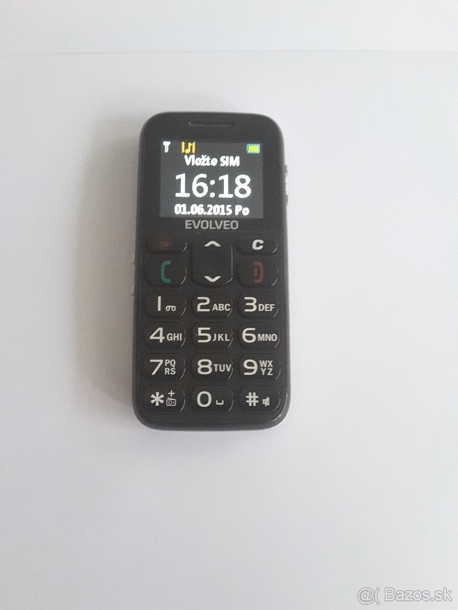 Predám výborný tlačitkový mobil EVOLVEO EP 500