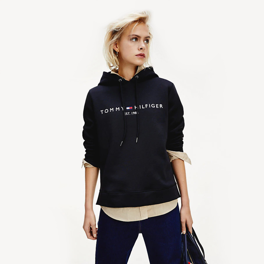 Tommy Hilfiger dámska cierna mikina