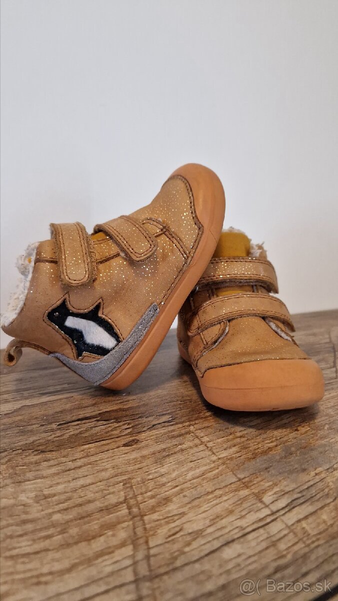 Detské zimné barefoot topánky D.D.step
