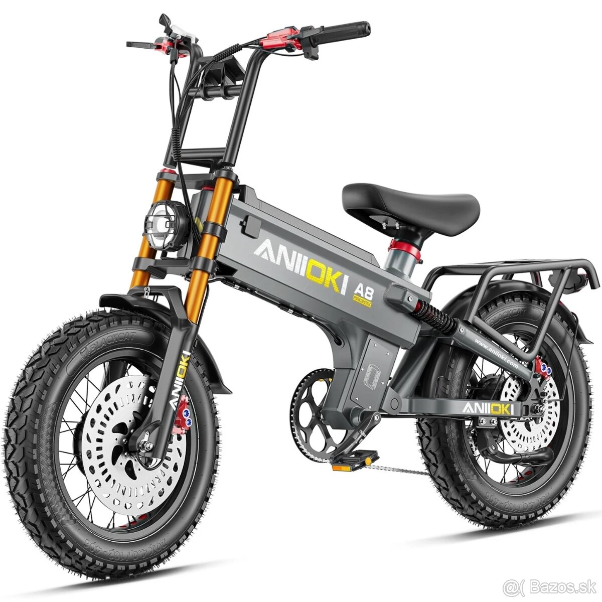 Elektric Bycikel Aniioki A8 Pro max Dual 52V Dual 4400w 60Ah