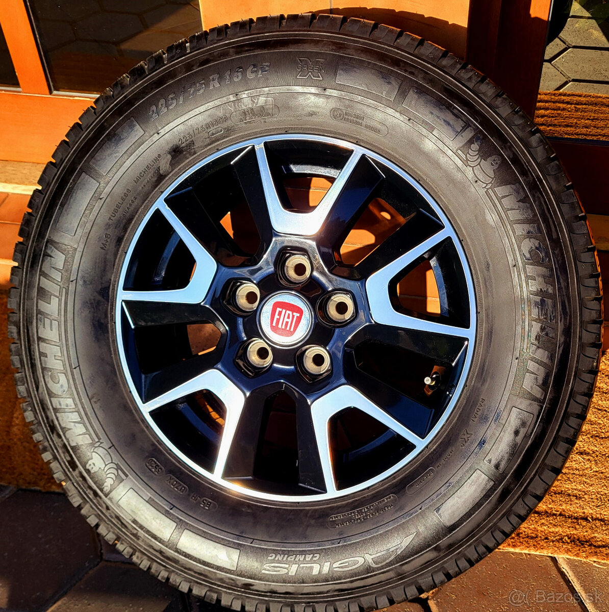 alu R16 5x118, Conti 225/75C, orig. Ducato + Jumper, Boxer
