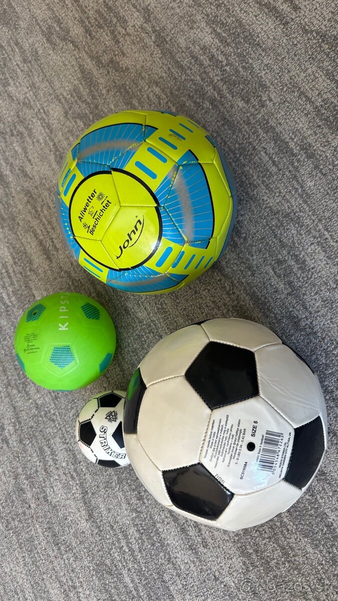 Futbalové lopty - všetko spolu Lacno