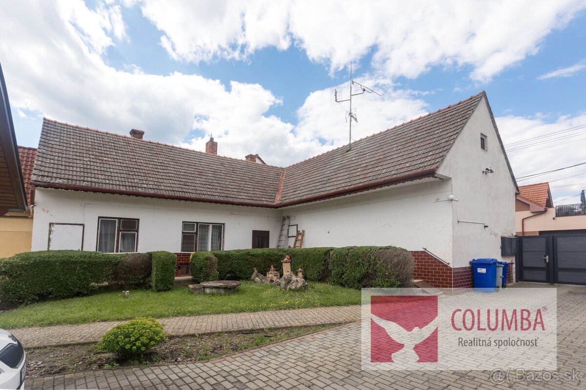 Na predaj 4-izbový rodinný dom v obci Zohor