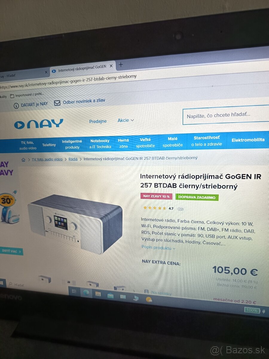 intrnetovy radioprijimac gogen