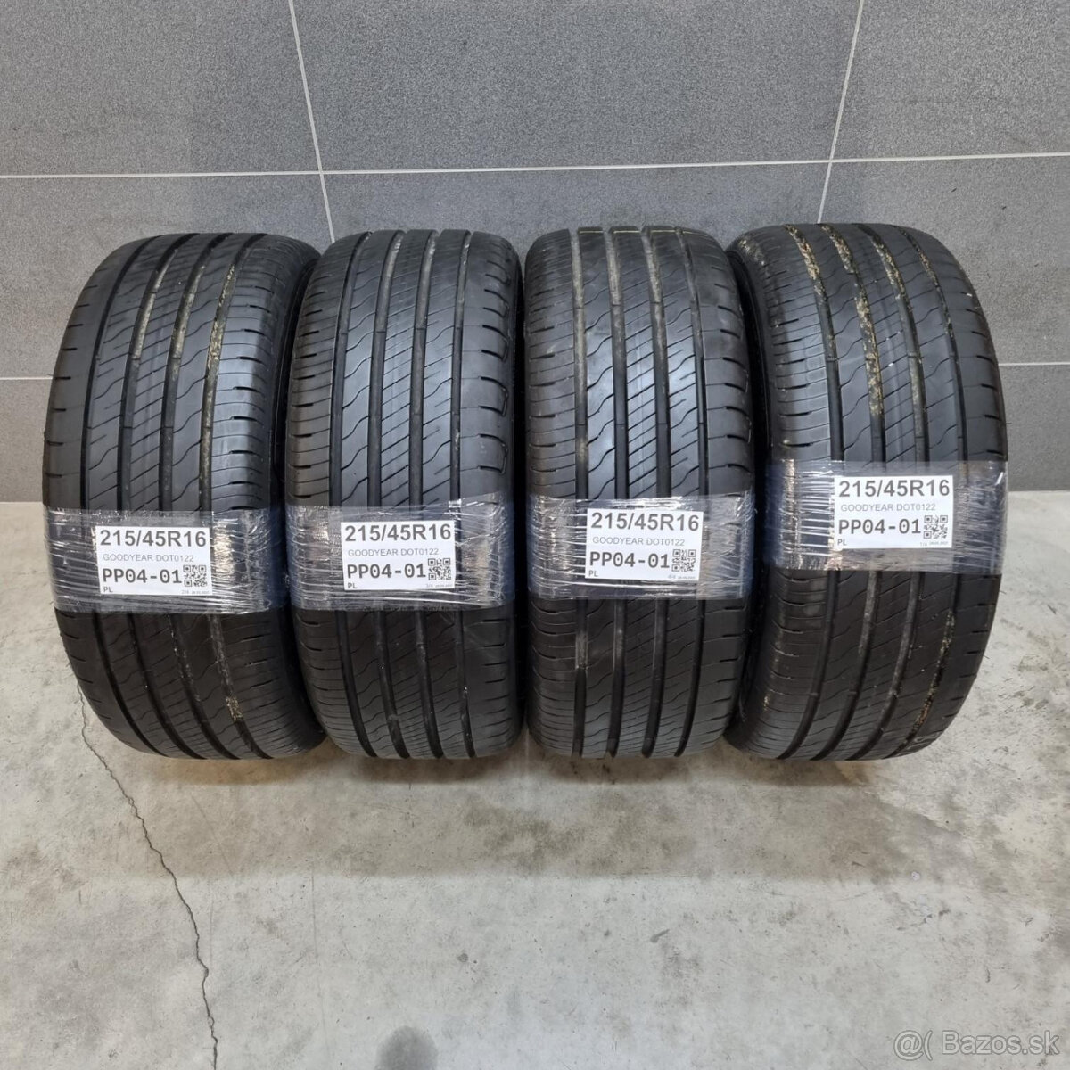 Letné pneumatiky 215/45 R16 GOODYEAR DOT0122