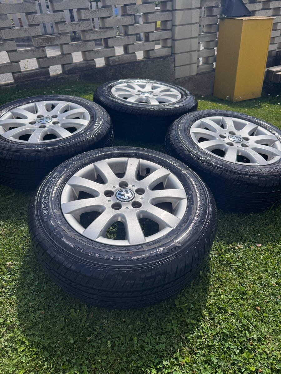 VW originálne disky 195/65 R15 (6J)